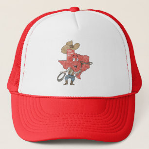 Behalt Texas Red Austin Dallas Houston San Antonio Truckerkappe