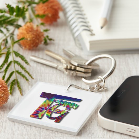 Behalt Tommy nah zur Hand! Schlüsselanhänger (Vorderseite rechts)