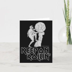 Behalt über Rollin Griechischer Mythos von Sisyphu Karte
