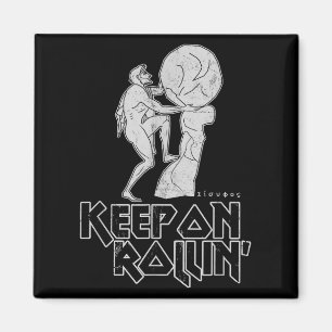 Behalt über Rollin Griechischer Mythos von Sisyphu Magnet