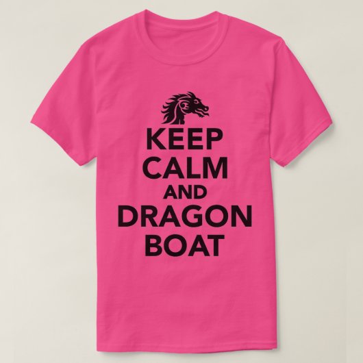 Behalt und Drachenboot T-Shirt (Design vorne)