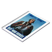 Behalt uns fliegen! ~ Tuskeegee Airman Notizblock (Linke Seite)