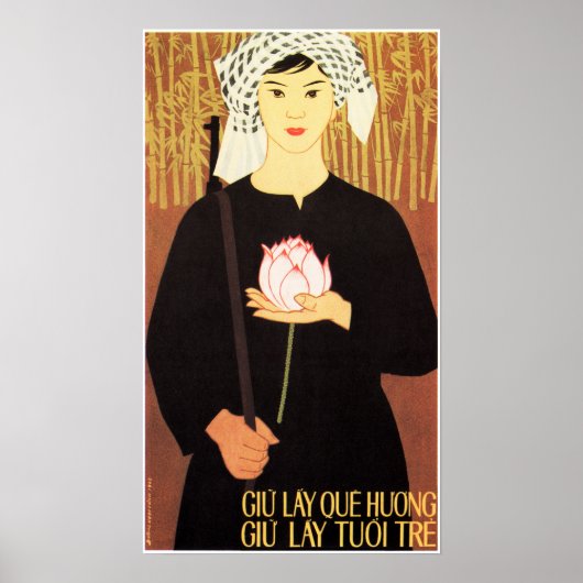 Behalt unseren Heimat! Behalt unsere Jugend! Vietn Poster (Vorne)