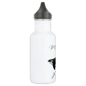 Behalt unseren Meeren Plastikfreie Orca Dolphin Oz Edelstahlflasche (Links)