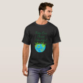 Behalt unseren Planeten schön T-Shirt (Vorne ganz)