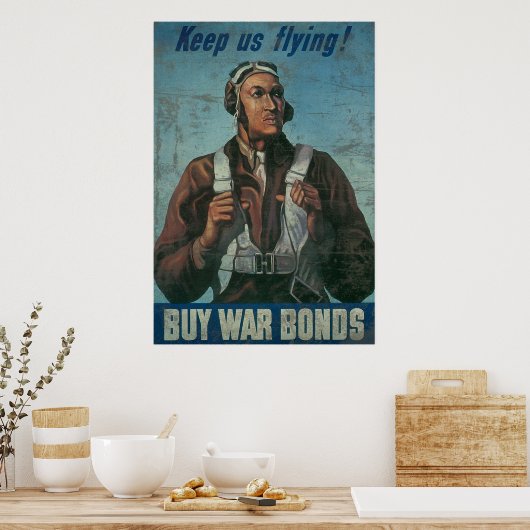 Behalt US Flying Buy War Bonds Poster (Küche)