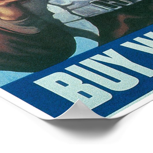 Behalt us Flying ~ Tuskeege Airman Poster (Ecke)