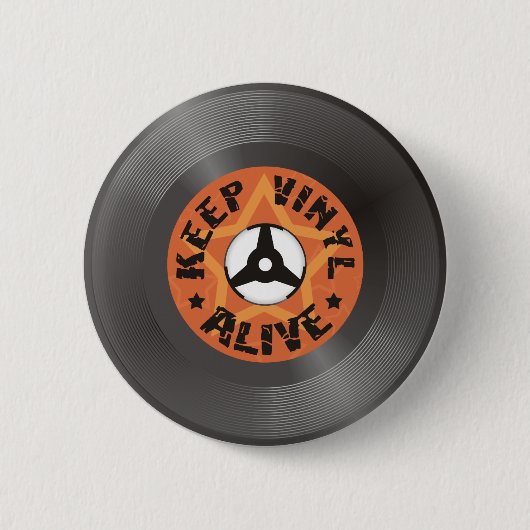 Behalt Vinyl Alive Button (Vorderseite)