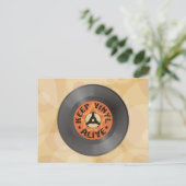Behalt Vinyl Alive Postkarte (Stehend Vorderseite)