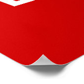 Behalt von Büchern in beliebiger Farbe Poster (Ecke)