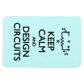 Behalt von Calm-Designschaltungen Magnet (Horizontal)