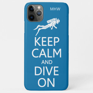 Behalt von Calm & Dive auf kundenspezifischen Mono Case-Mate iPhone Hülle
