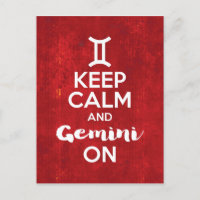 Behalt von Calm Gemini über die Geburtstagsastrolo