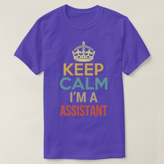Behalt von Calm Ix27m A Assistant T-Shirt (Design vorne)