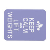 Behalt von Calm & Lift Gewichten für benutzerdefin Magnet (Horizontal)