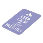 Behalt von Calm & Lift Gewichten für benutzerdefin Magnet (Linke Seite)