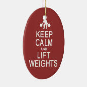 Behalt von Calm & Lift Gewichten nach Maß Keramikornament (Rechts)