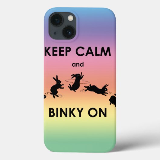 Behalt von Calm und Binky On iPad Mini Case (Regen (Rückseite)