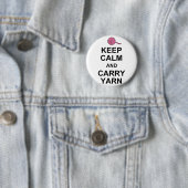 Behalt von Calm und Carry Yarn Button (Beispiel)
