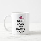 Behalt von Calm und Carry Yarn Kaffeetasse (Links)