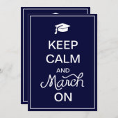 Behalt von Calm und März zu den Ankündigungen zur  (Vorne/Hinten)