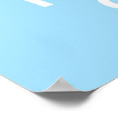Behalt von Calm und Rock On Print oder Poster (Ecke)