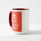 Behalt von Kalk- und Prozessdarlehen Tasse (Vorderseite Links)