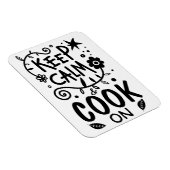 Behalt von Kalkstein und Köchin auf Quote Typograf Magnet (Rechte Seite)