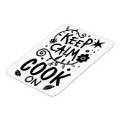 Behalt von Kalkstein und Köchin auf Quote Typograf Magnet (Linke Seite)