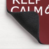Behalt von Ruhe & Sing auf Farbmousepad Mousepad (Ecke)