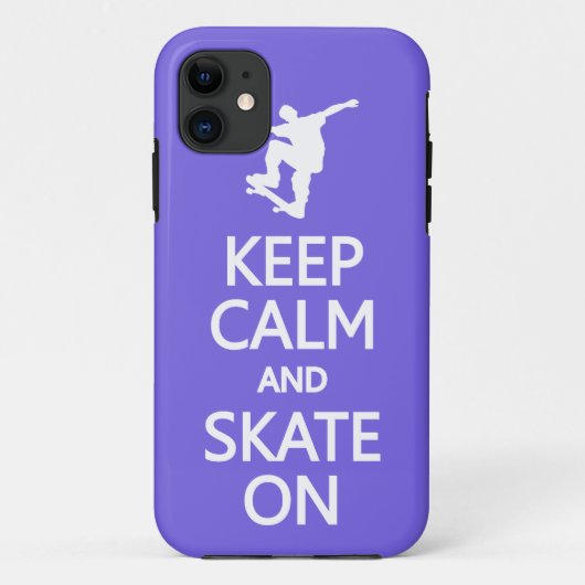 Behalt von Ruhe & Skate auf dem iPhone-Gehäuse mit Case-Mate iPhone Hülle (Rückseite)