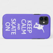 Behalt von Ruhe & Skate auf dem iPhone-Gehäuse mit Case-Mate iPhone Hülle (Rückseite (Horizontal))