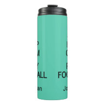 Behalt von Ruhe & Spiel Fußball individuelle Name 