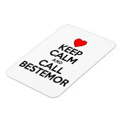 Behalt von Ruhe und Call-Bestemor Magnet (Linke Seite)