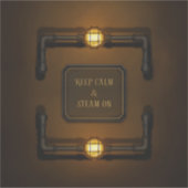 "Behalt von Ruhe und Dämpfung" Aufkleber (Vorderseite)