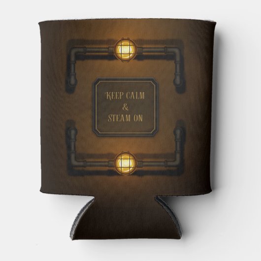 "Behalt von Ruhe und Dämpfung" Dosenkühler (Vorderseite)