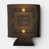 "Behalt von Ruhe und Dämpfung" Dosenkühler (Rückseite)