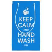 Behalt von Ruhe und Handwaschmittel auf - Waschhyg Kleine Geschenktüte (Vorderseite)