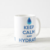 Behalt von Ruhe und Hydrat Kaffeetasse (VorderseiteRechts)