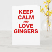 Behalt von Ruhe und Liebe Gingers Karte (Gelbe Blume)