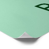 Behalt von Ruhe und Liebe Pandas Fine Art Print in Poster (Ecke)