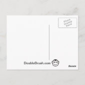 Behalt von Ruhe und Ooh Aah Aah auf Affen Art Prin Postkarte (Rückseite)