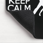 Behalt von Ruhe und Tanz auf dem Farbmousepad Mousepad (Ecke)