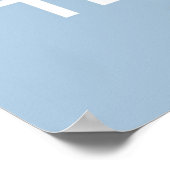 Behalt von Ruhe und Unterricht auf Druck oder Plak Poster (Ecke)