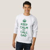 Behalt von Ruhe und Vater Sweatshirt (Vorne ganz)