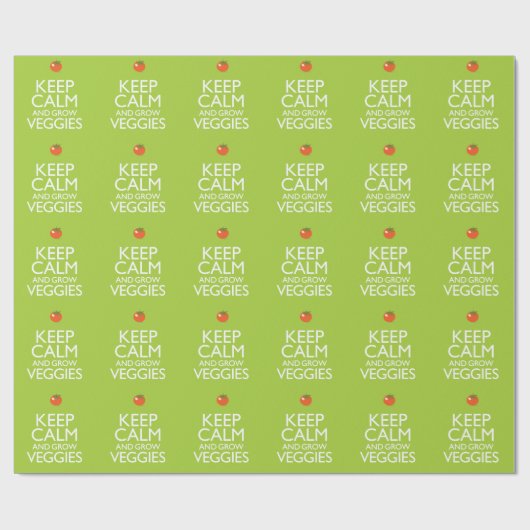 Behalt von Veggies Geschenkpapier (Flach)