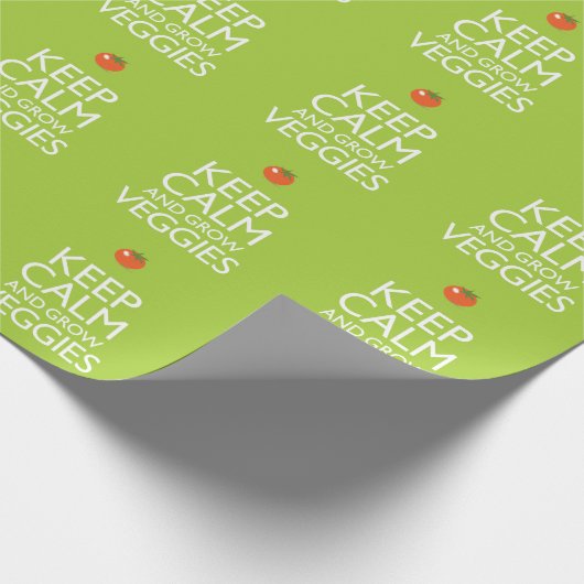 Behalt von Veggies Geschenkpapier (Ecke)