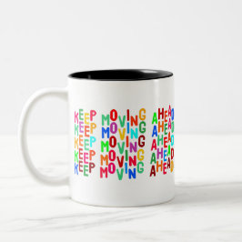 behalt voran zweifarbige tasse