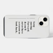 Behalt Vorwärts-Inspiration iPhone Hülle (Rückseite (Horizontal))