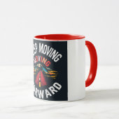Behalt Vorwärts Inspiration Tasse (VorderseiteRechts)